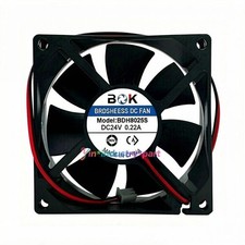 1 Pc. New BDH8025S Brushless DC Fan 8025 DC24V 0.22A 8CM 2Pin