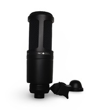 Audio-Technica AT2020 Cardioid Condenser XLR Microphone w/ Adjustable Arm Mount