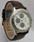Vintage Jemis By Seiko Chronograph Panda Dial 38mm Quartz Gents Wrist Watch