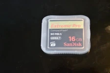 Sandisk Extreme Pro compact flash 16GB 90MB/S