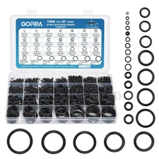 1566Pcs of 27 Varieties of O-Ring Seal Kit in Nitrile Rubber Material for Automo