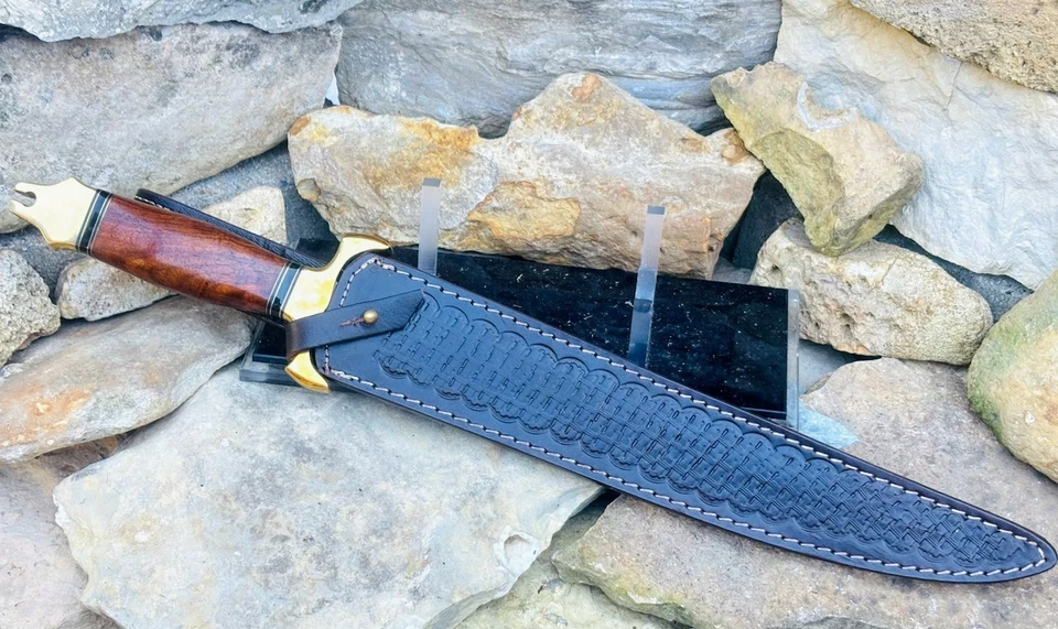 Impact Cutlery Custom Fixed Blade Large Knife UNUSED 19" Dagger Sword Knives - Image 4 of 4