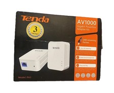 Tenda P3 AV1000 Gigabit Passthrough Powerline Network Adapter Kit