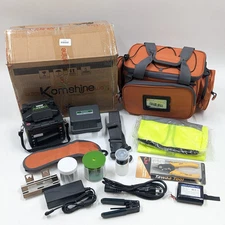  KomShine EX39 Optical Fiber ARC Fusion Splicer w/ Fiber Cleaver Kit & Case