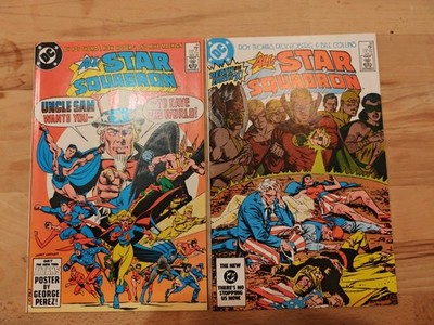 All-Star Squadron #31 #32 DC 1984 Uncle Sam Freedom Fighters JSA Lot US-Comic