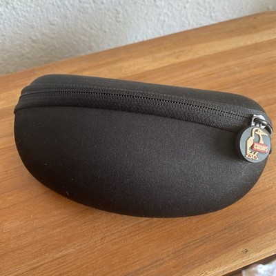 CHUMS Hardshell Eyeglasses Protection Transportation Case Zippered Soft Interior