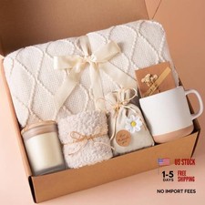 Gift Baskets for Women, Get Well Soon Gifts, Self Care Gifts, Best Beige