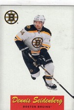 2012-13 O-Pee-Chee Retro Blank Backs #433 Dennis Seidenberg