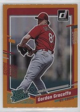2023 Panini Donruss Rated Prospect Holo Orange Gordon Graceffo #73 0jk3