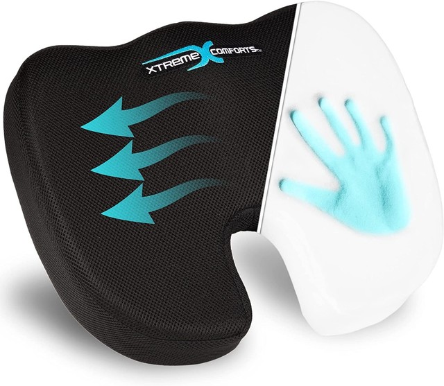 Xtreme Comforts Deluxe Coccyx Seat Cushion