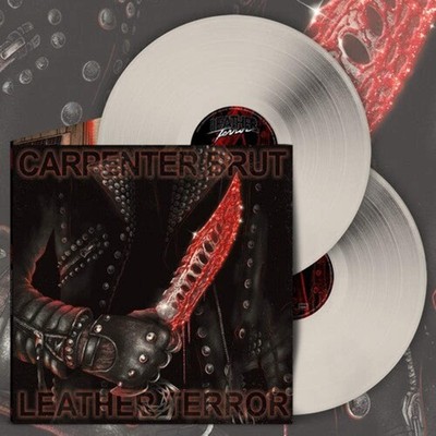 Carpenter Brut - Leather Terror [White Vinyl] NEW Sealed Vinyl LP Album