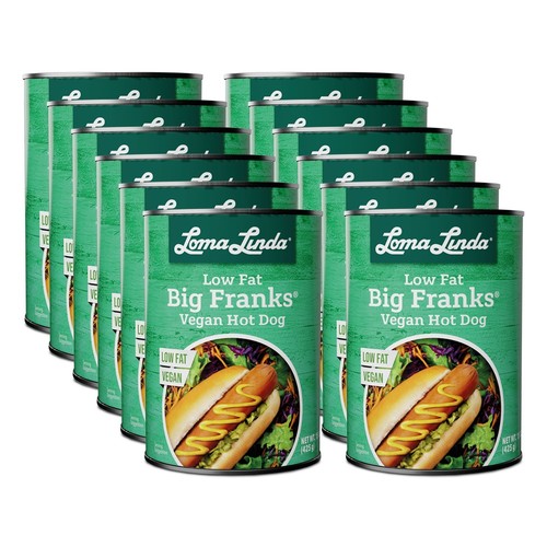 Loma Linda fettarme Big Franks (15 Unzen) Pflanzlich - Vegan - Bild 9 von 13