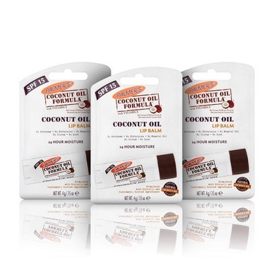 Palmer's Coconut Oil Lippenbalsam Multipack | 3 x 4 g (3er Pack), klar 