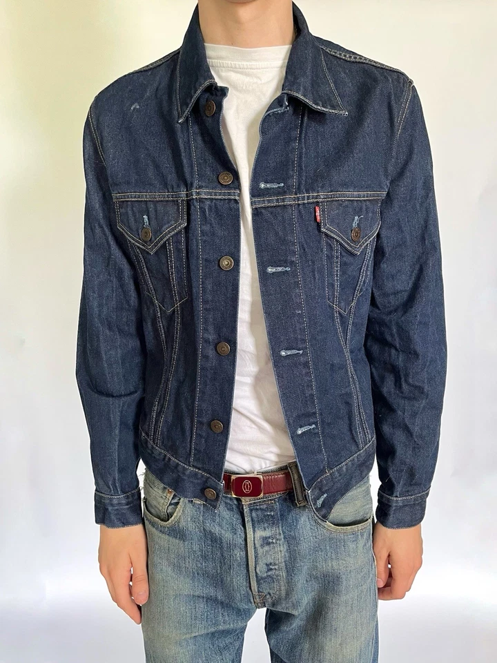 Vintage Levi's Trucker Denim Jacket 70500 04 Mens Large, photo 2 of 5