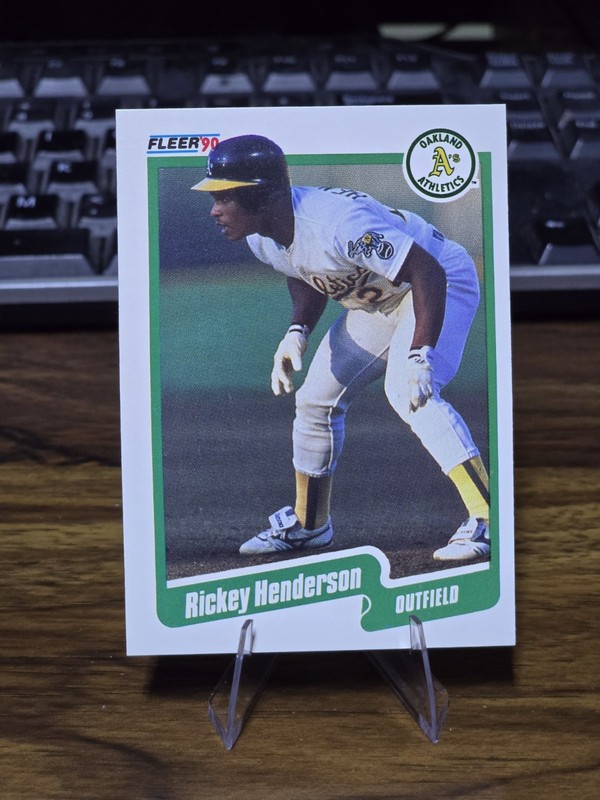 1990 Fleer - Rickey Henderson #10
