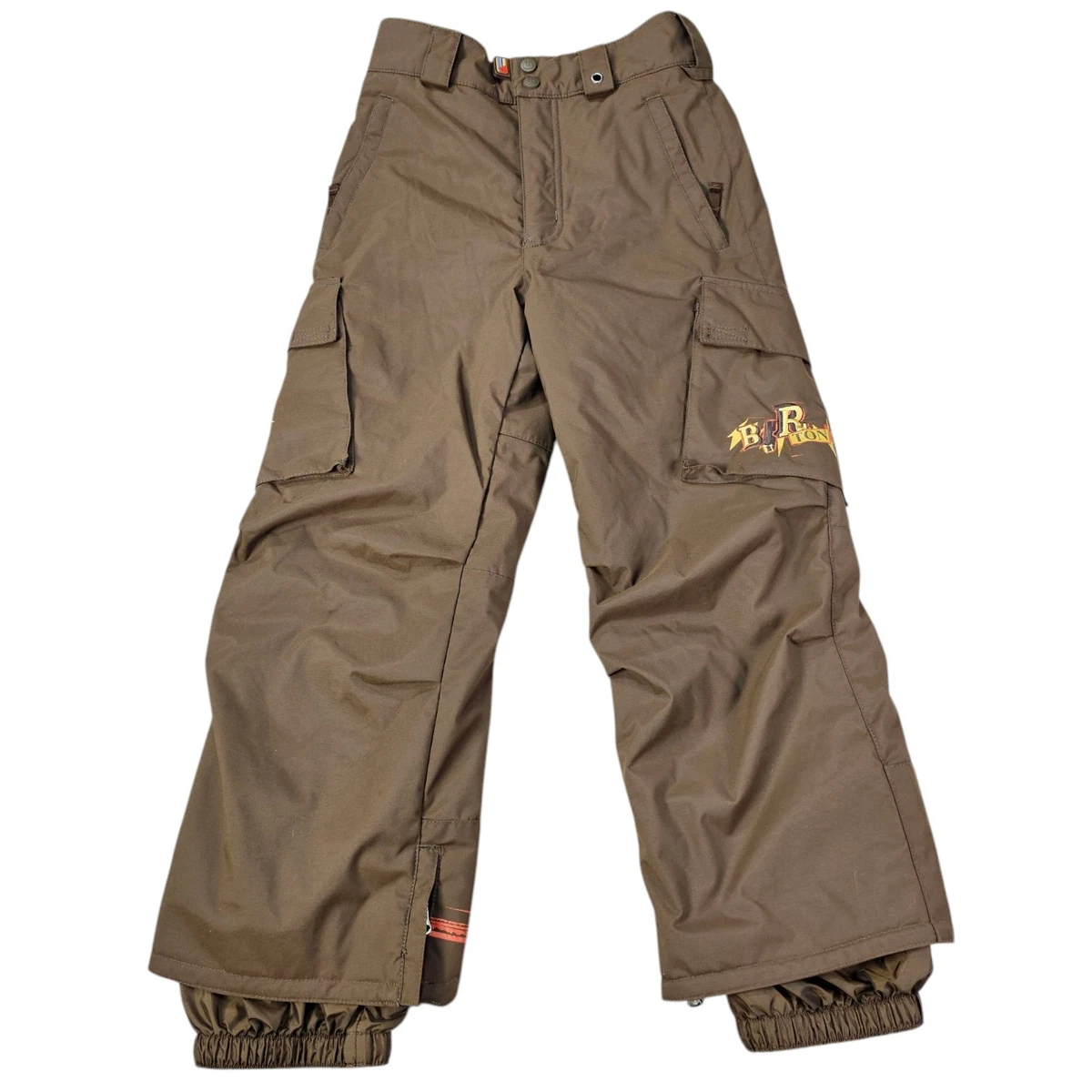 Boys Burton snow pants NWT Boys Burton Snowboard / Ski Pants - Cargo Pants - Mocha - M main image 1