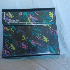 Trapper Keeper Binder with Folders, 1" Rings, Paint Splatter