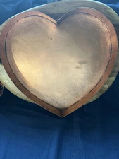 Michael Bonne Copper Cookie Cutter Extra Large Heart Tray Wall Art