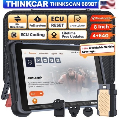 Thinkcar Scanner Thinkscan 689BT Bidirectional scan tool OBD2 Diagnostic CANFD