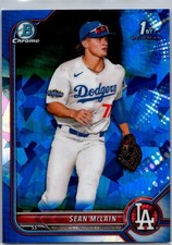 2022 Bowman Draft Sapphire Edition #BDC-50 Sean McLain