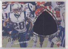 2019 Panini Luminance Jumbo Relics James White #J-19 eq1