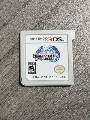 Final Fantasy Explorers (Nintendo 3DS, 2016)