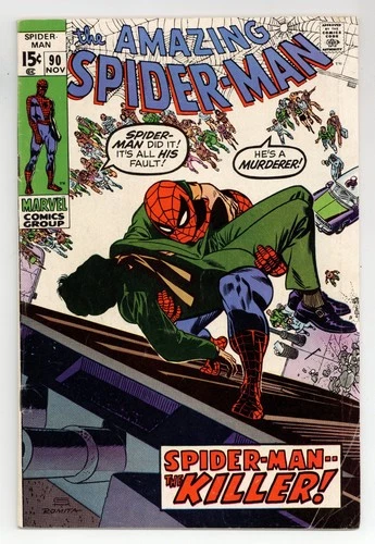 Amazing Spider-Man #90 GD/VG 3.0 1970