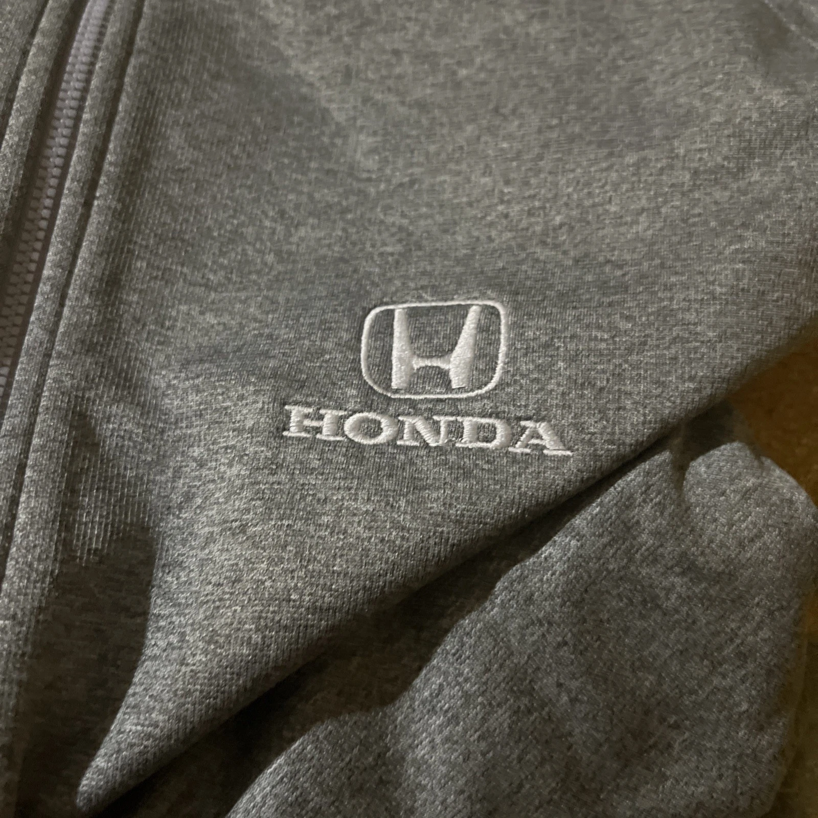 Honda Dealership Shirt North Face Fleece Mens 2XL Full Zip Pockets Free π Flaw - product detail image 7