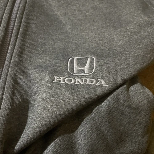 Honda Dealership Shirt North Face Fleece Mens 2XL Full Zip Pockets Free 🎁 Flaw image 7