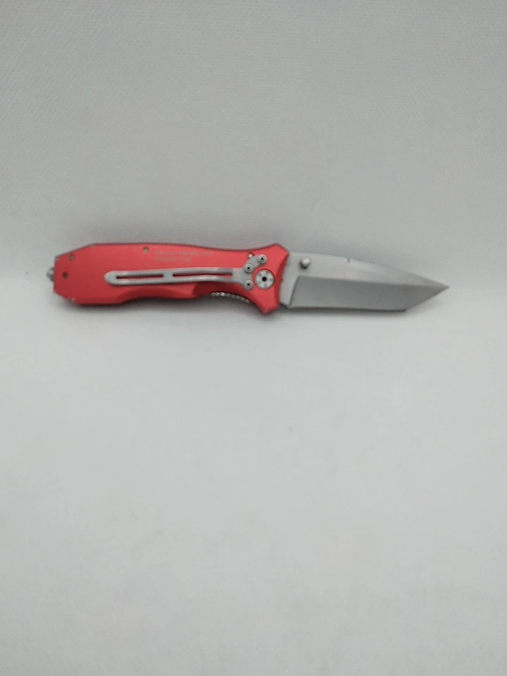 Cuchillo de Bolsillo Snap-on Tools Rojo Plegable 3" Hoja Forro Bloqueo Foto 4 de 4