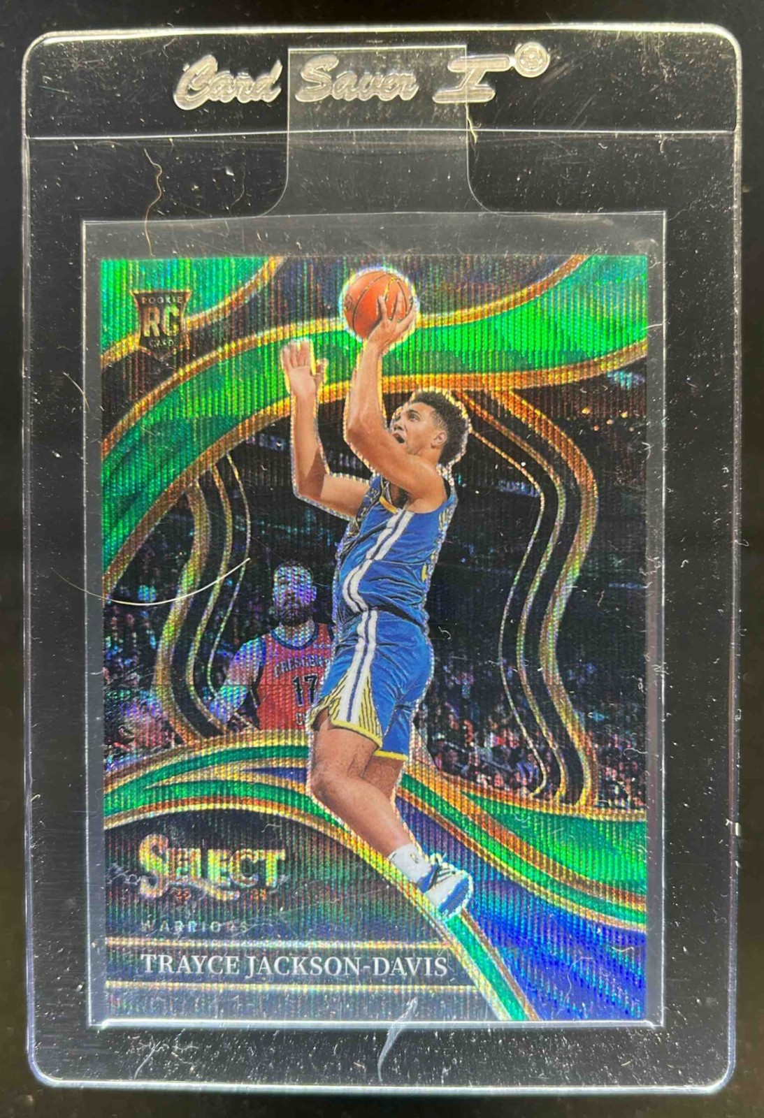 2023-24 Select Trayce Jackson-Davis RC Green Wave Prizm Courtside #50/50