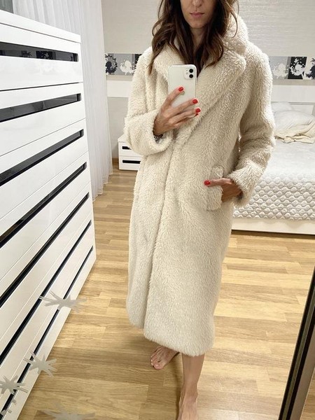 Women Liu Jo Coat Beige 38
