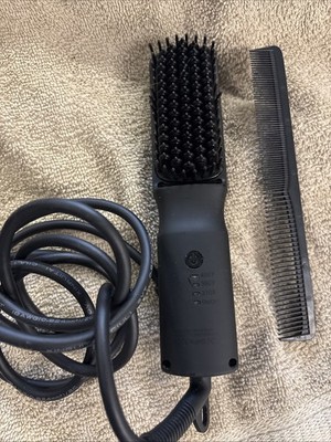 Wild Willies Beard Straightener for Men - 3 Temperatures, Heated Brush Comb