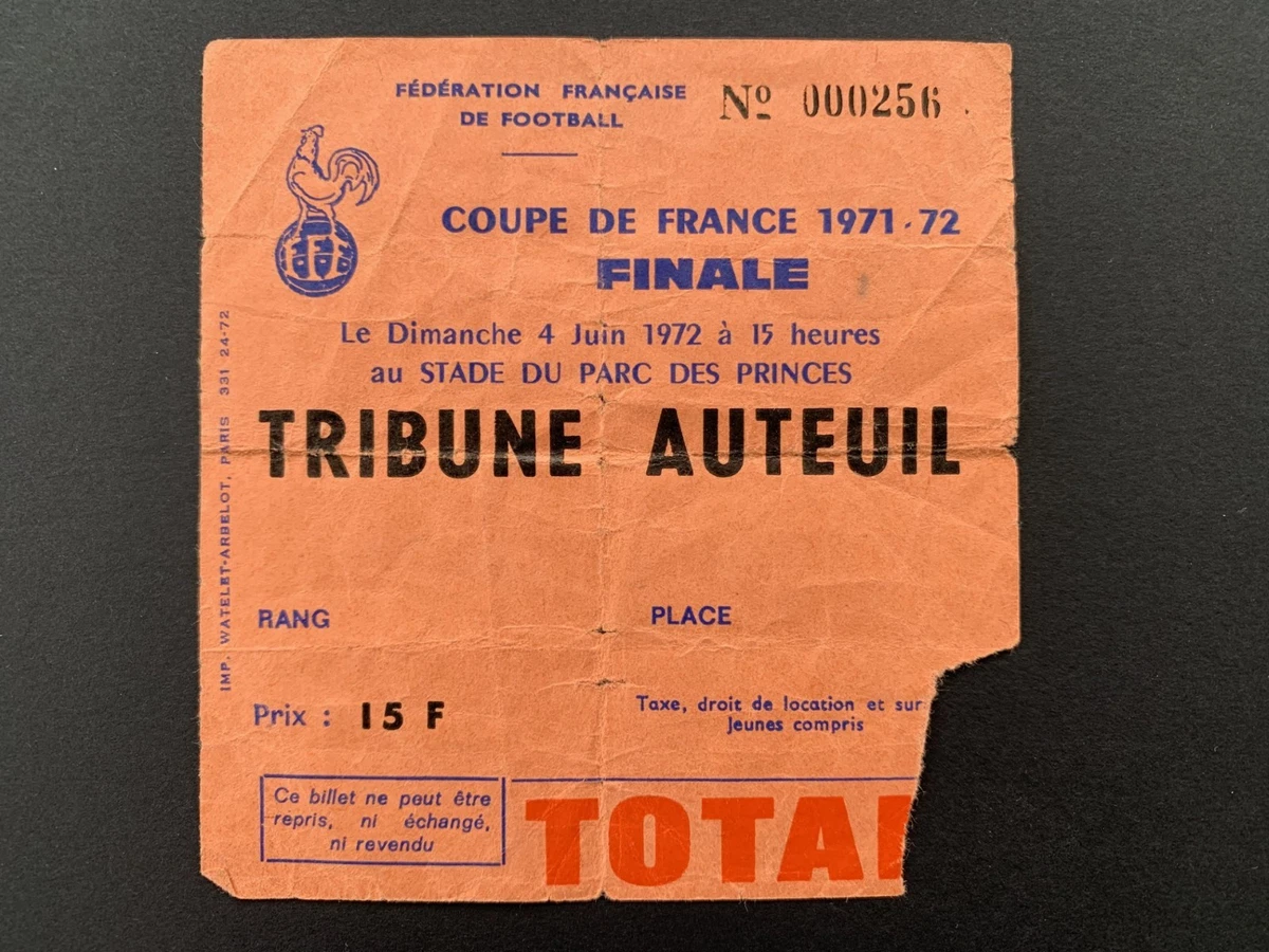 2 Billets Match OM Vs PSG – Virages Nord, Autocollant Marseille