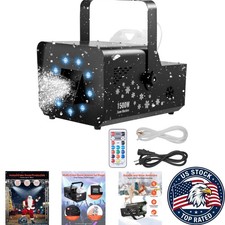 Durable 1500W Snow Machine for Weddings  Events - Creates Eye-Catching Effects