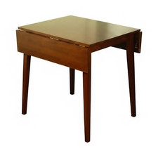 Hanover Square Drop Leaf Dining Table Dark Oak