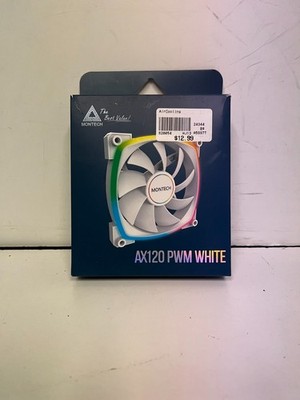 Montech AX120 PWM WHITE AX 120 ARGB Fan 1600RPM 120mm