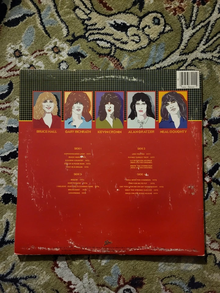 REO Speedwagon - A Decade of Rock And Roll 1970 to 1980 Double 2 LP - EXC 36444 - Image 3 of 4