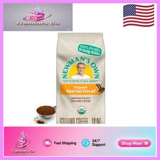 Newman s Own Organic Decaf Ground Coffee - Special Blend, 10 oz for Rich Flavor