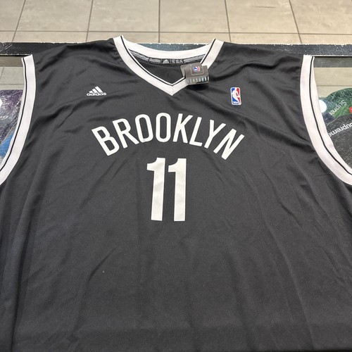 NEW Authentic Adidas Swingman Brooklyn Nets #11 Brook Lopez Jersey Size 3XL