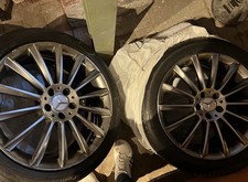 2x Original Mercedes 19" Felgen Continental 275/40 R19 AllSeason 9.5J ET38 XL 2x Original Mercedes 19" Felgen Continental 275/40 R19 AllSeason 9.5J ET38 XL