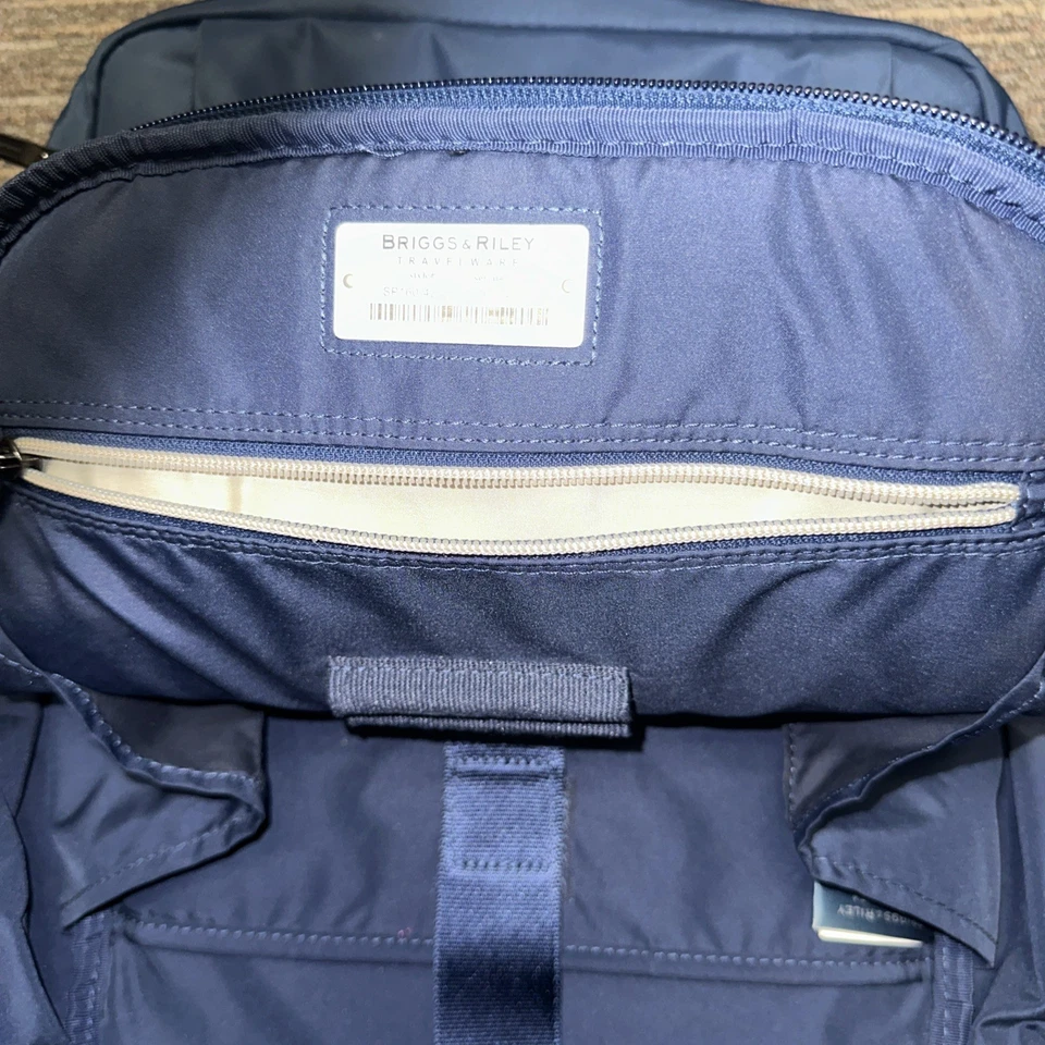 Briggs & Riley Sympatico Backpack Mineral Blue - Image 4 of 4