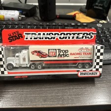 Matchbox Super Star Transporters Trop Artic Racing 66 NASCAR Scale Model 1:87 B3