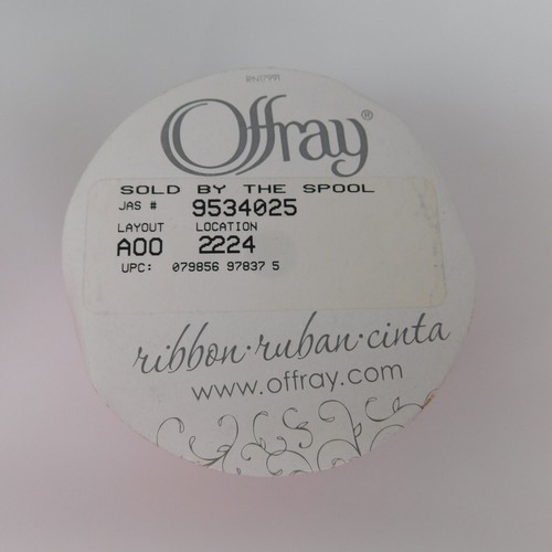 LOTE DE 4 LUNARES Berwick Offray RN17991 - ROSA 1,5" x 9' cada rollo - Imagen 4 de 10