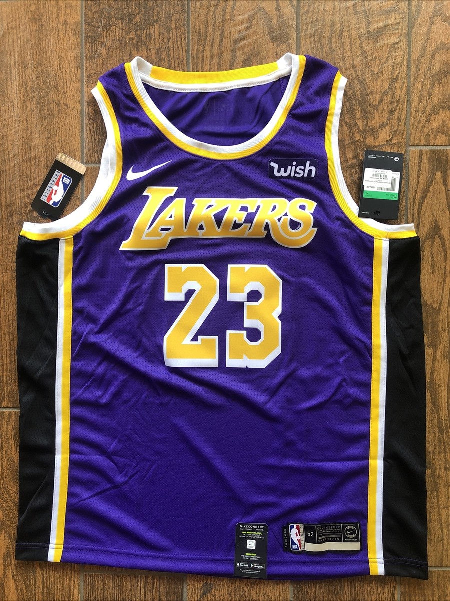 LA Lakers LeBron James Swoosh Statement Edition Swingman LA Lakers LeBron James Swoosh Statement Edition Swingman