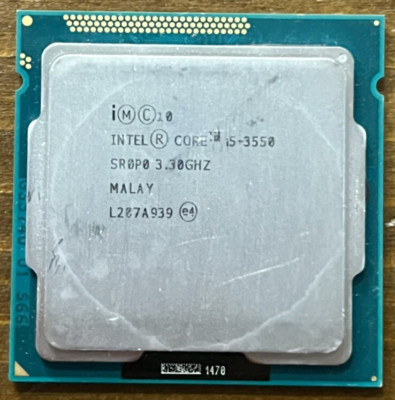  Intel Core i5-3550 Prozessor 3.30 GHz SR0P0 Prozessor CPU 