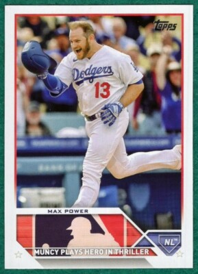 Max Muncy - 2023 Topps Update #US179 - LA Dodgers Baseball Card 