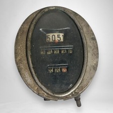 Vintage Stewart Warner Speedometer Oval