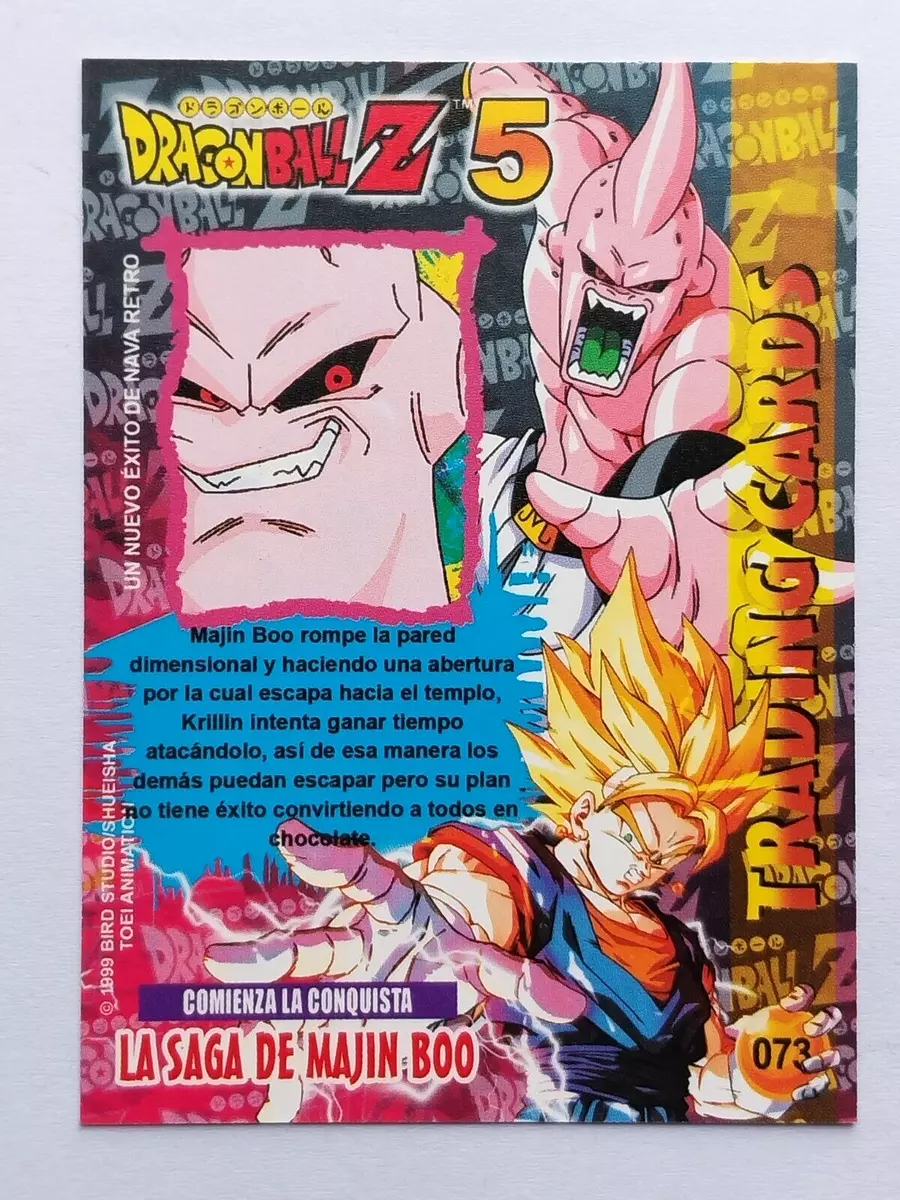 2023 CARD DRAGON BALL Z5 #073 MAJIN BOO vs GOTENKS TCG PERU