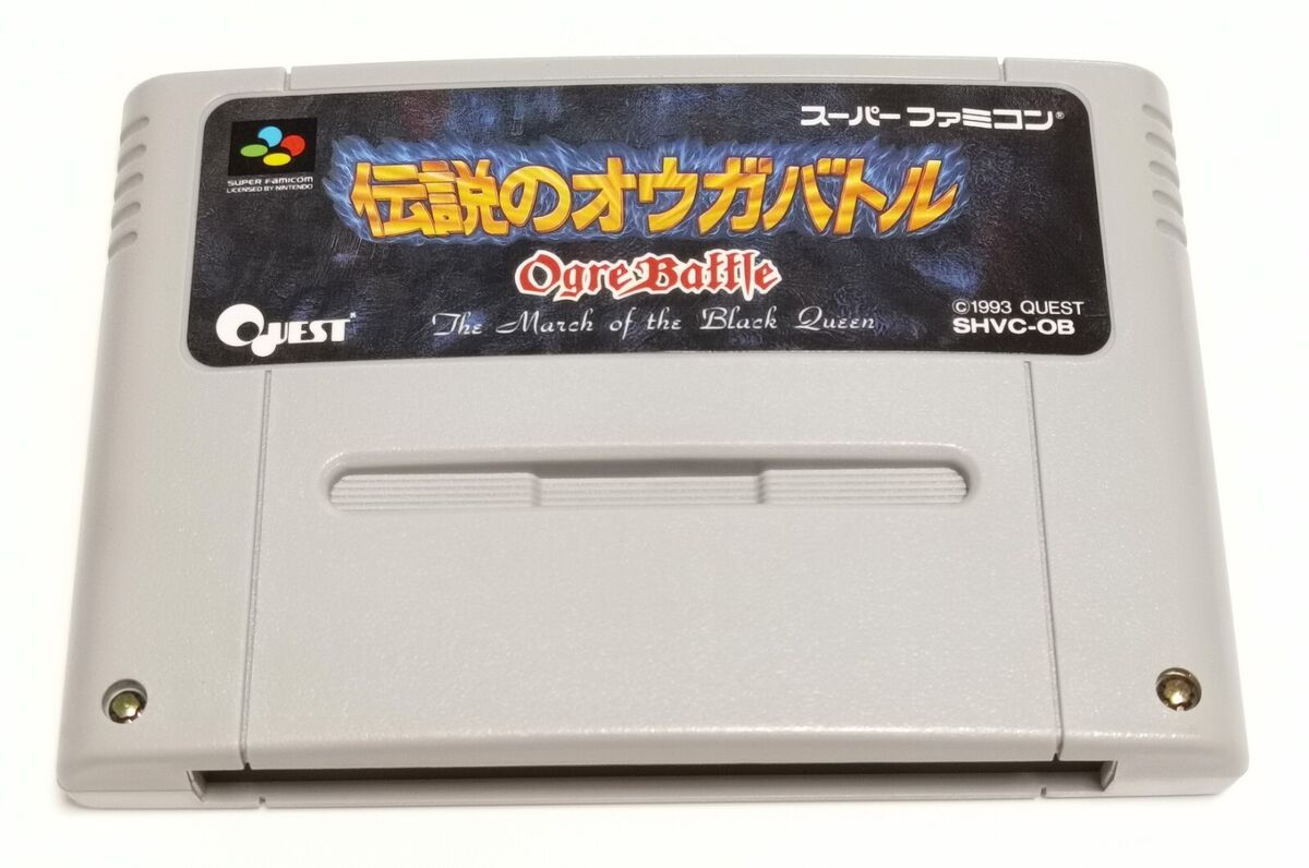 Ogre Battle: March of the Black Queen (SNES, Nintendo Super Ogre Battle: March of the Black Queen (SNES, Nintendo Super